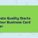 Clean CRM dashboard with high data quality score