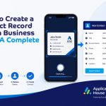 How to Create a Contact Record from a Business Card